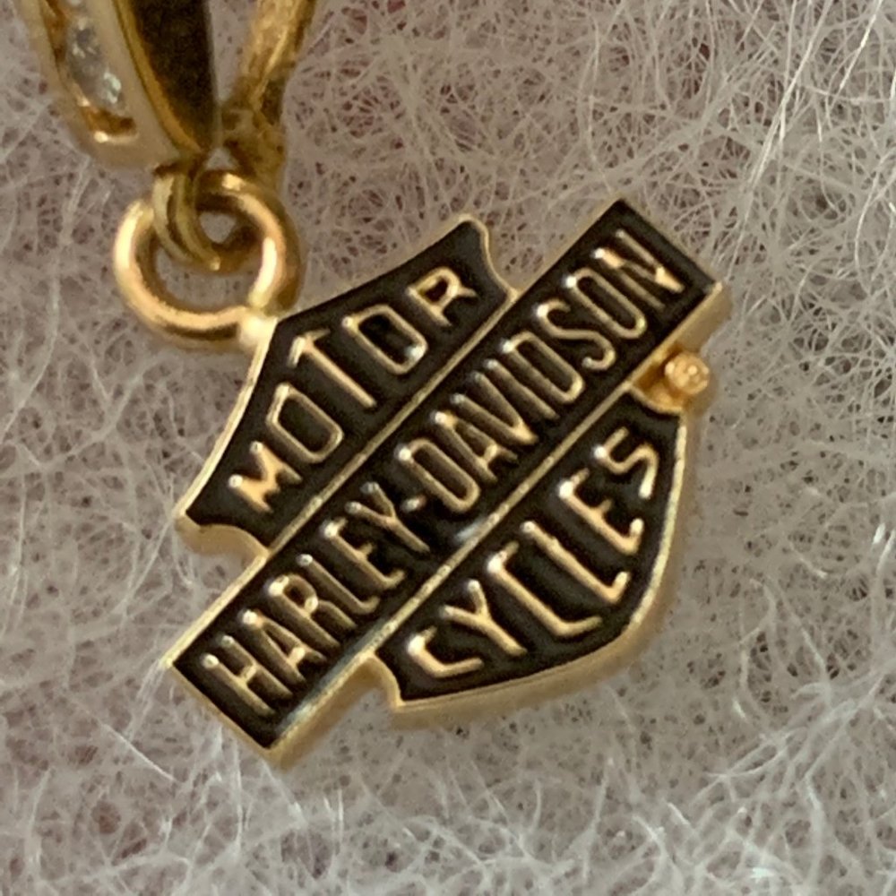 Harley Davidson gold jewelry